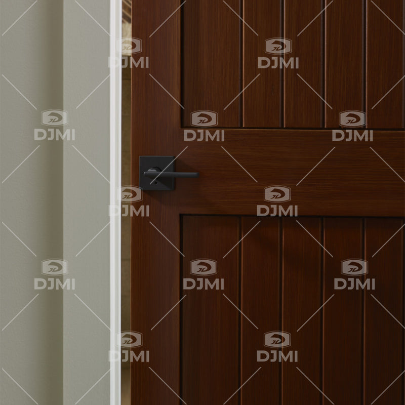 Indoor Wood Door Solid Interior Modern Doors Environmental protection Material