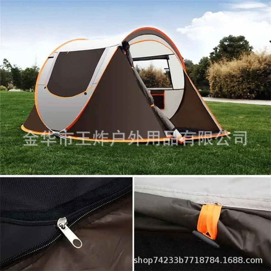 Automatic Hand Throw Quick Open Tent Indoor Children's Tent Camping Windproof Rainproof Sunproof Tent