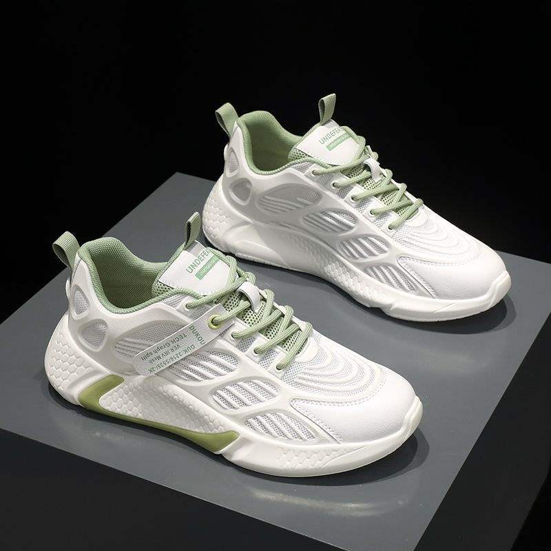 Women's Sports Shoes2025New Spring Women's Shoes Student Casual Shoes Lightweight Shock Absorption Soft Bottom Mesh Breathable Running Shoes
