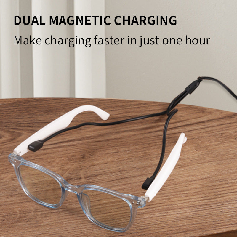 Non-Bone Conduction Bluetooth Glasses Open-Fit Smart Sunglasses Travel Driving Call Hands-Free Sun Protection Sunglasses