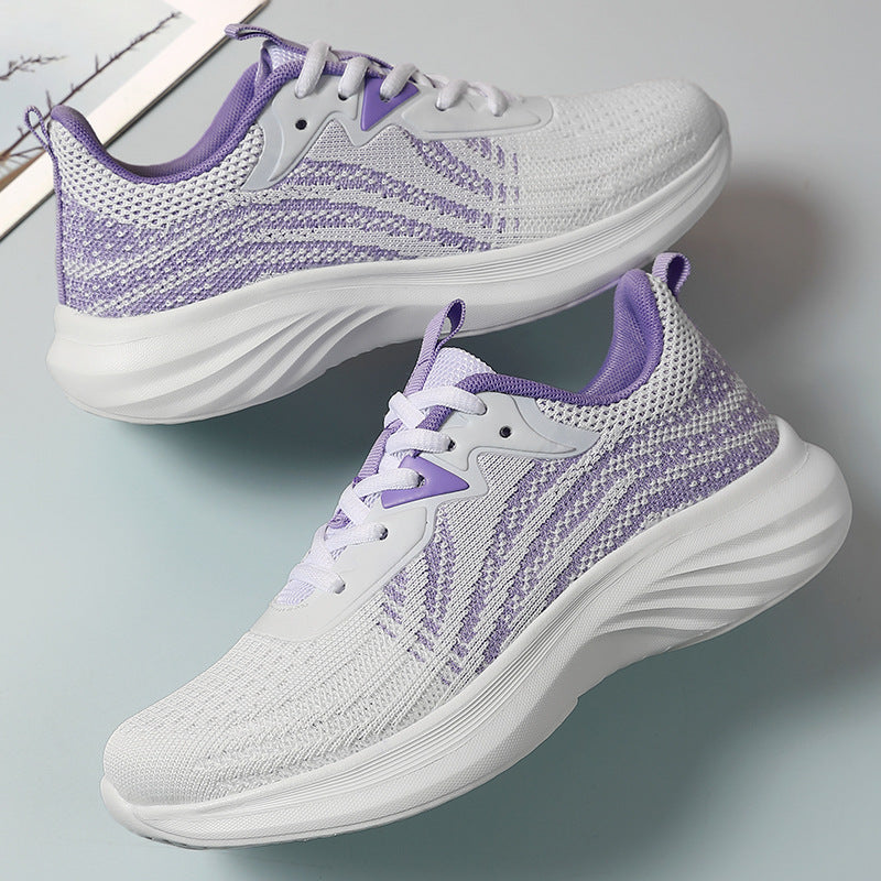 Plus Size Women's Shoes Mesh Breathable Sports Shoes Casual Shoes Lightweight Student Running Shoes Soft Sole Travel Shoes