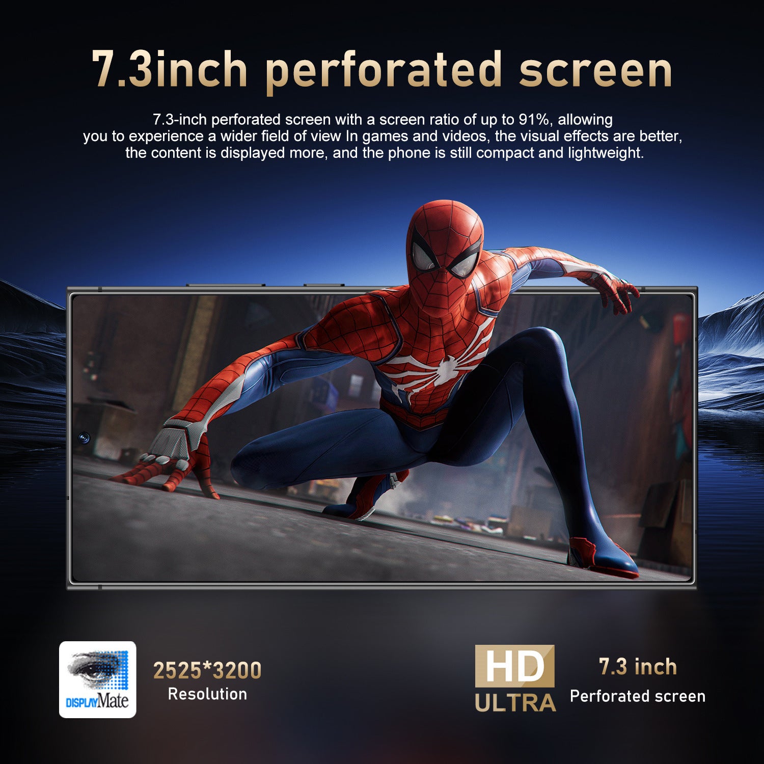 Exclusive Supply C24 Pro Smartphone7.3Extra Large Screen16+1T Android Phone Source Factory