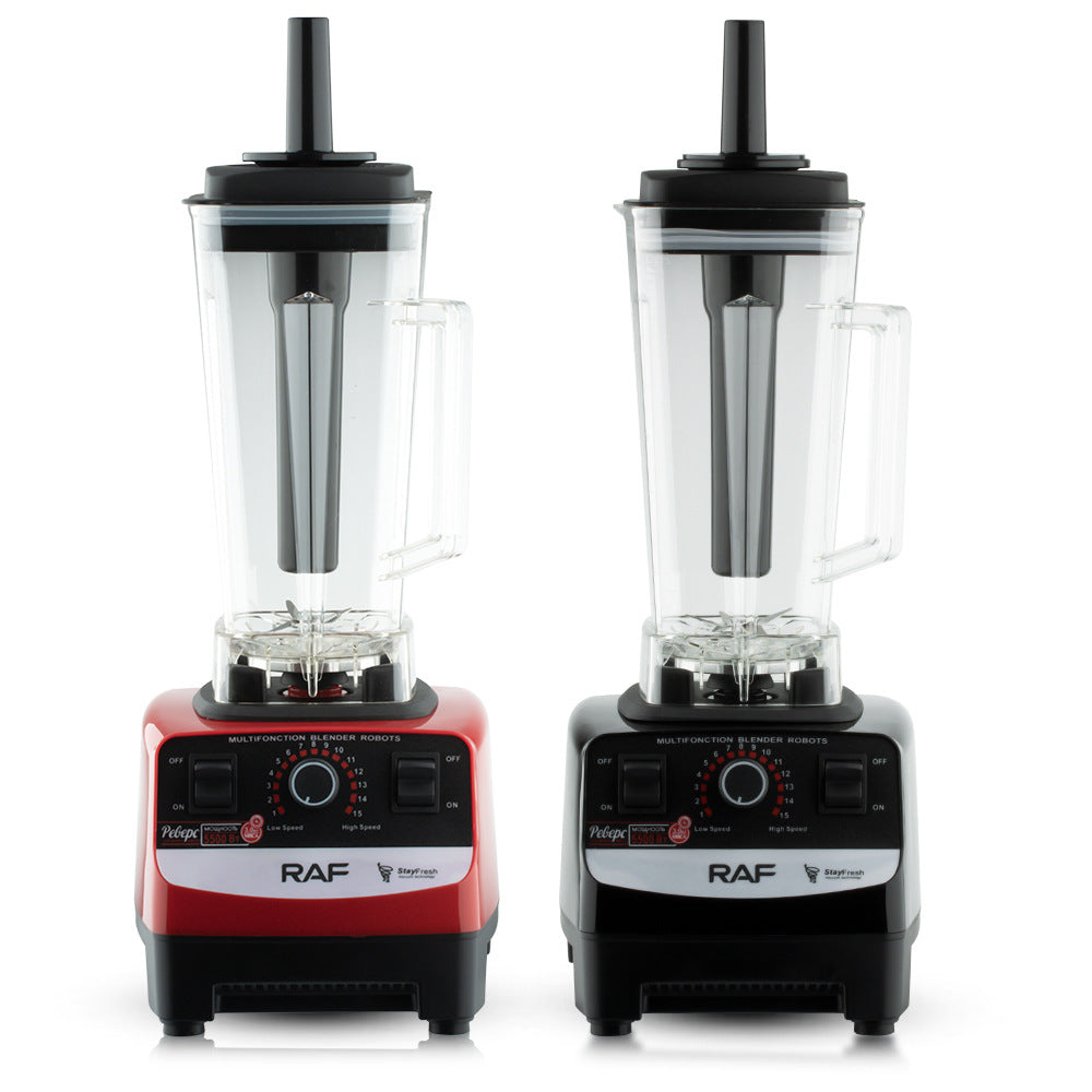 RAF European Standard Multifunctional Electric Juicer Stainless Steel Blender Household Fruit and Vegetable Juicer Soy Milk Maker Bean Grinder