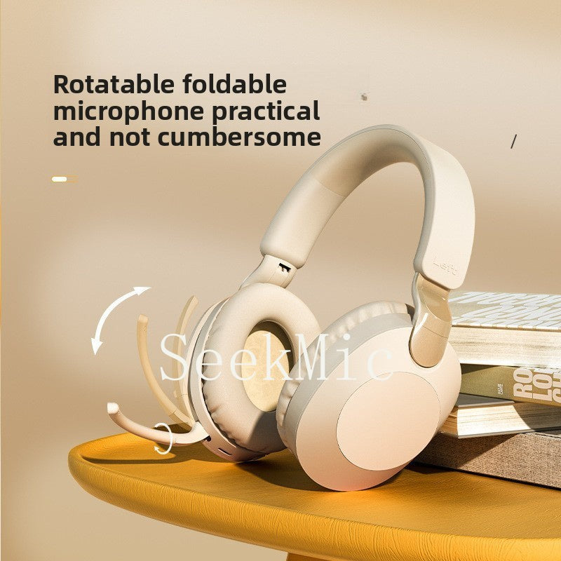 Wireless Headset Bluetooth Earphones with Mic Comfortable to Wear Long Battery Life High Sound Quality High Fidelity