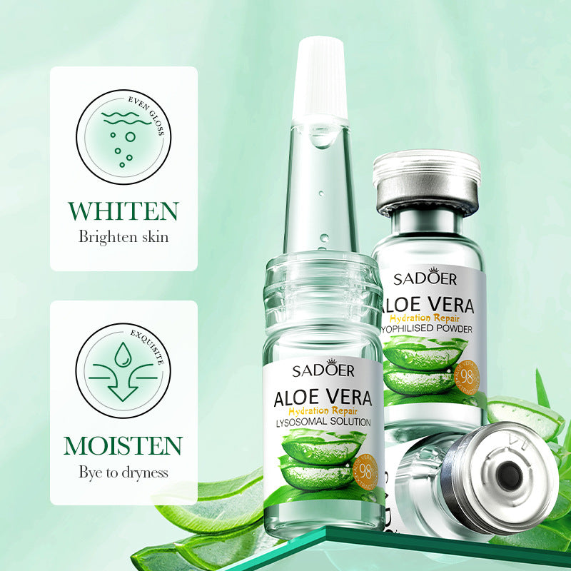 Cross-border Freeze-Dried Powder Combination Hydrating Moisturizing Skin Rejuvenation Nourishing Skin Freeze-Dried Powder Set Export Manufacturer Wholesale