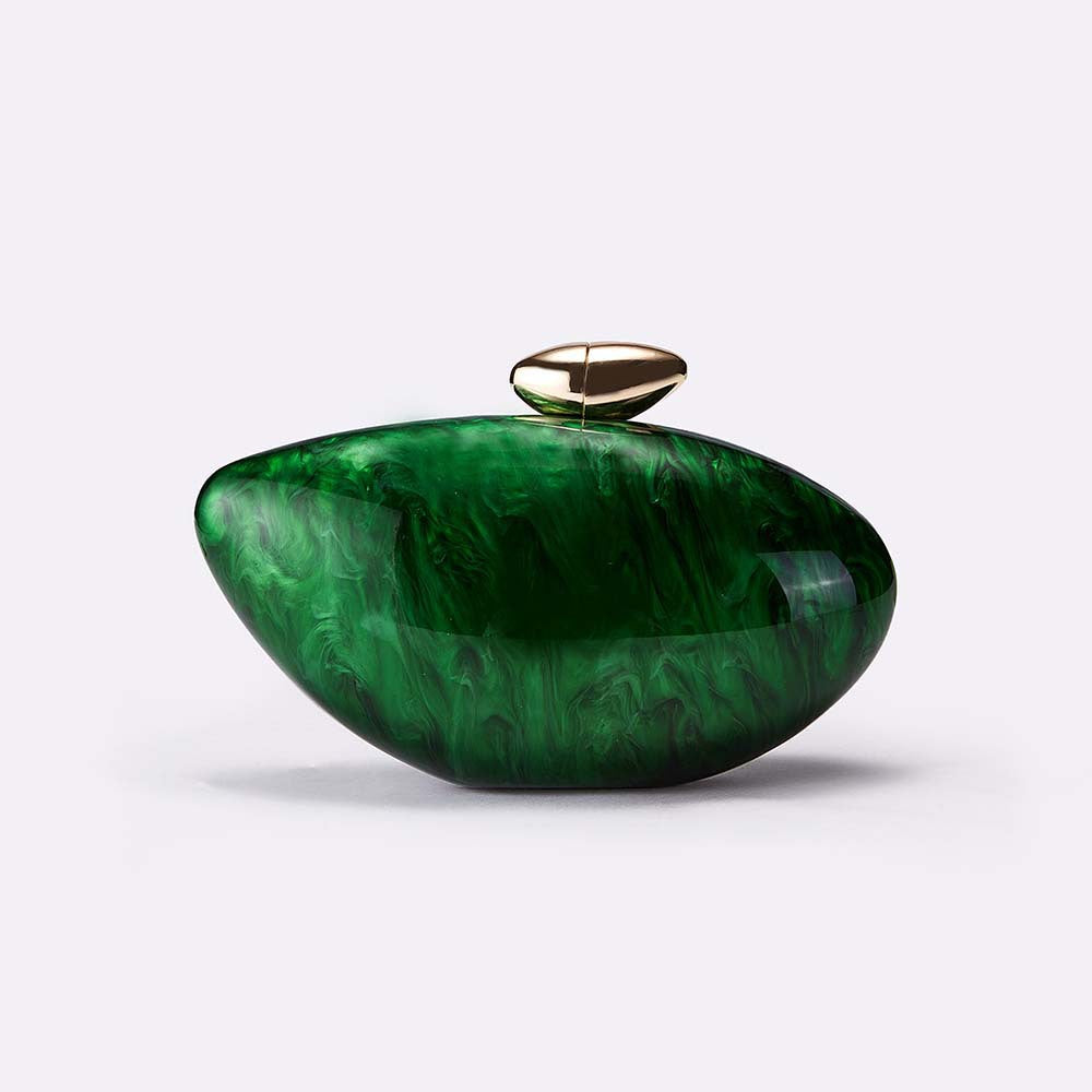 European and American Trend New Style Bag for Women Fashionable Light Luxury Versatile Bullet Head Acrylic Simple Evening Bag Clutch for Women