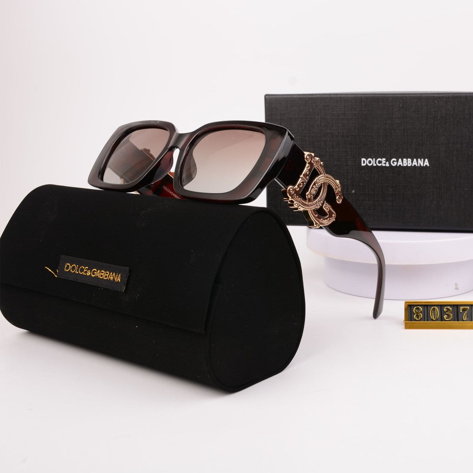 European and American High-End Sunglasses for Women, New Trendy Sunglasses for Men, Large Frame Wide-Leg Glasses, Fashionable UV Protection Polarized Glasses