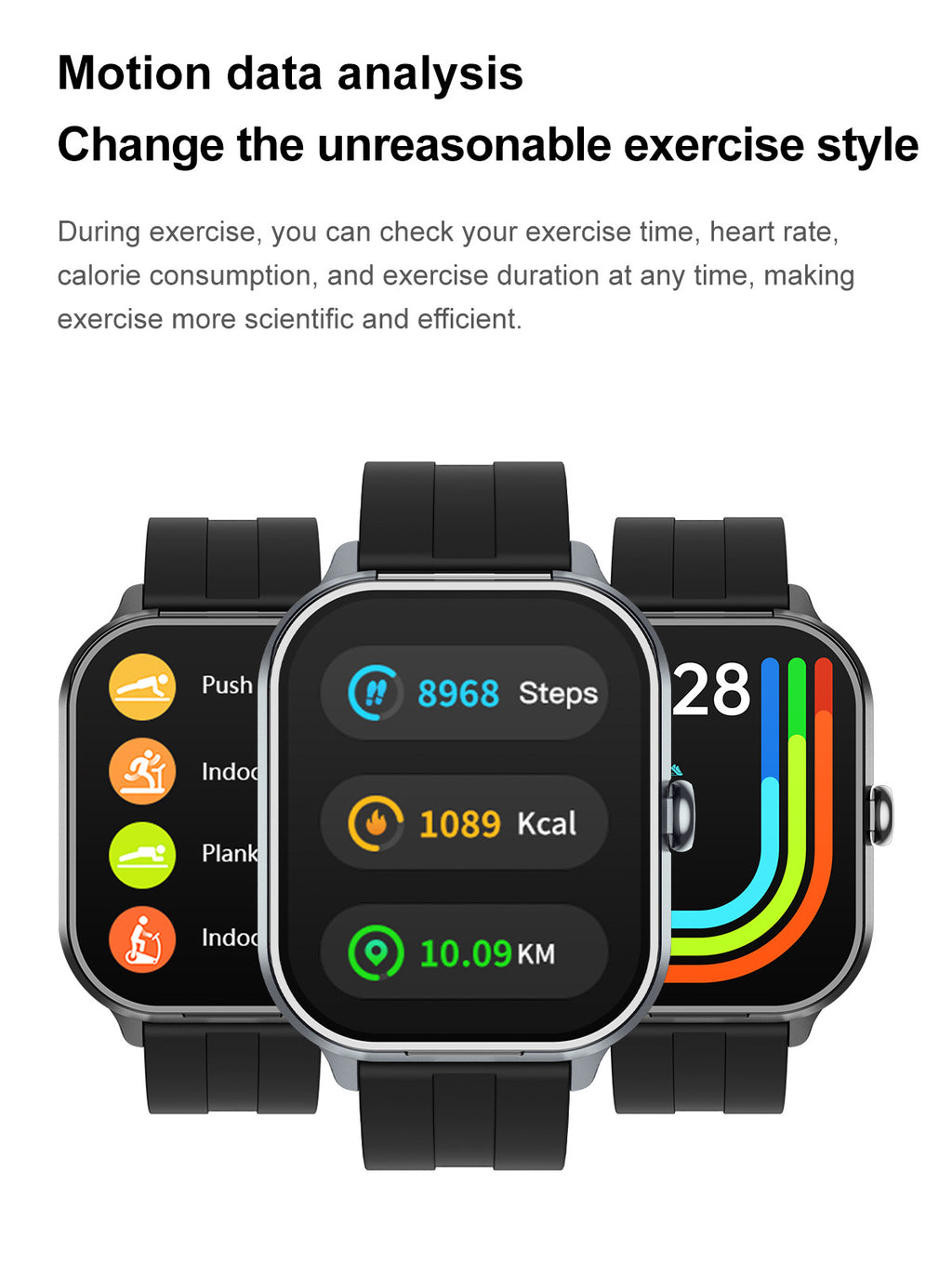 D8 Pro Smart Watch Bluetooth Call True Heart Rate Step Sleep Monitoring Hidden Bluetooth Earphone Sports