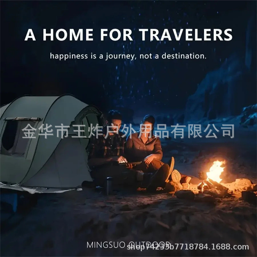 Hot-Selling Hand-Throw Quick-Open Tent Outdoor Tent Camping Windproof Rainproof Sunproof Tent
