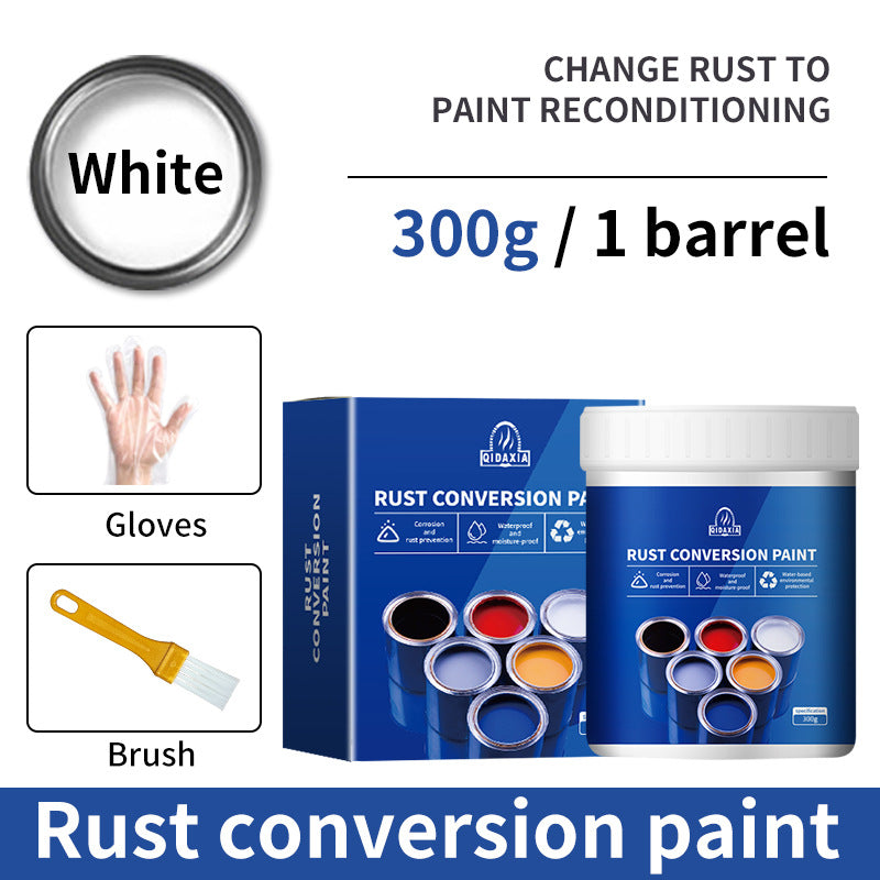 Metallic Paint Rust Conversion Paint Color Steel Tile Renovation Rust Fixing Paint Multi-color Water-based Anti-rust Paint Anti-corrosion Anti-rust Paint