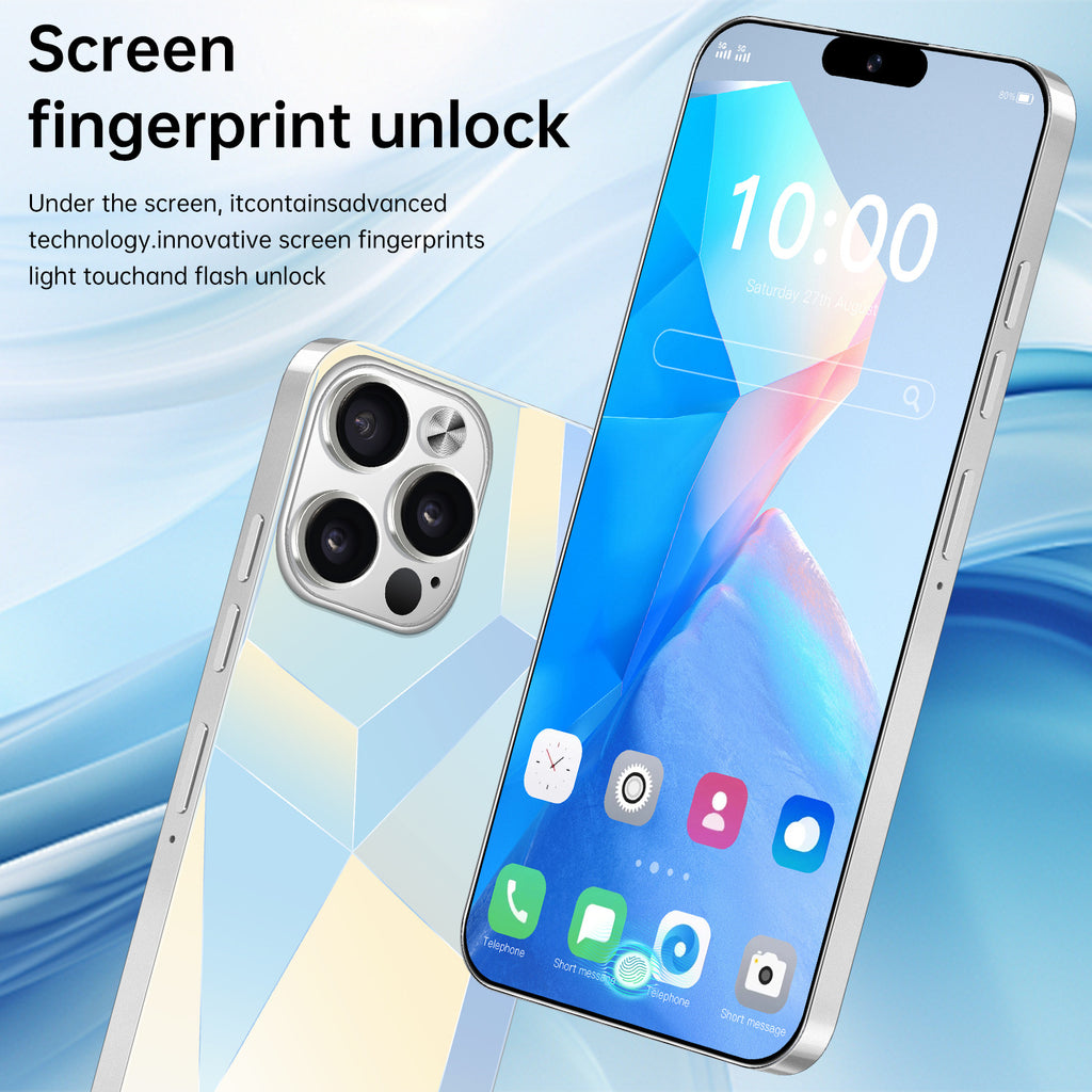 New C15 ProMax In-stock Android Phones16+1T Mobile phone factory available
