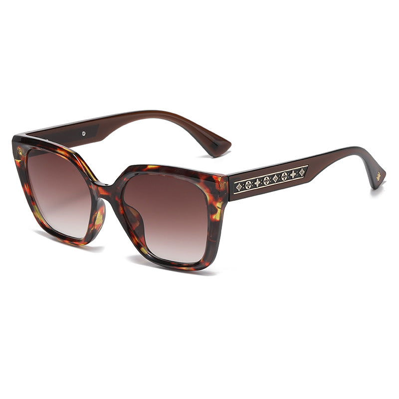 2025New European and American Fashion Large Frame Cat Eye Sunglasses for Women High-end Sunglasses Wholesale sunglasses