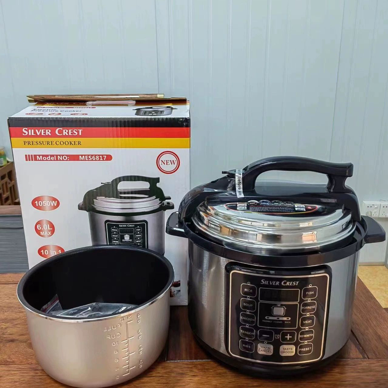 Export6Multifunctional Smart English Pressure Cooker Rice Cooker High Pressure Cooker Voltage Cooker Smart Rice Cooker