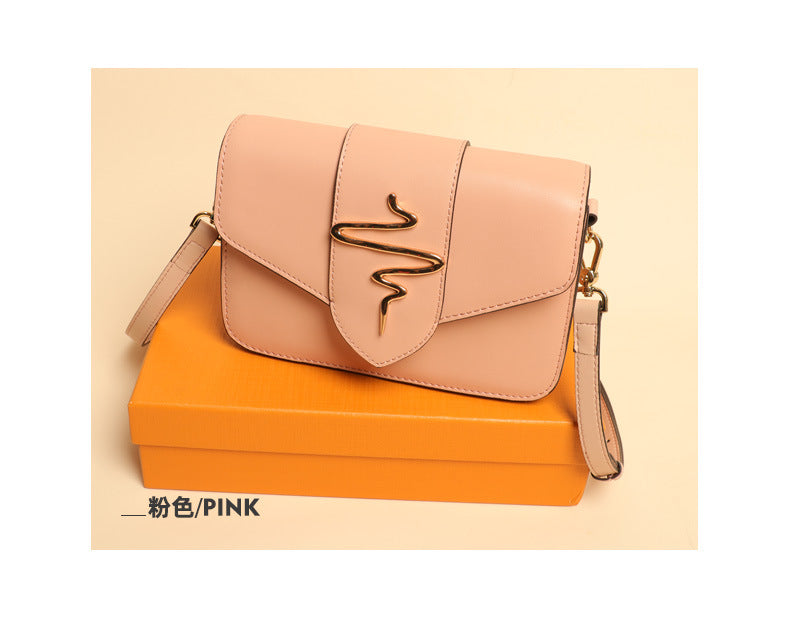 Summer Fashion Simple Versatile Large Capacity Single Shoulder Women's Bag Leather Crossbody Ladies Textured Small Square Bag In Stock Wholesale