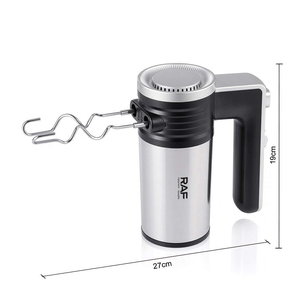 RAF EU Standard High-Power Baking Whisk Cream Mixer Fully Automatic Handheld Household Electric Egg Beater