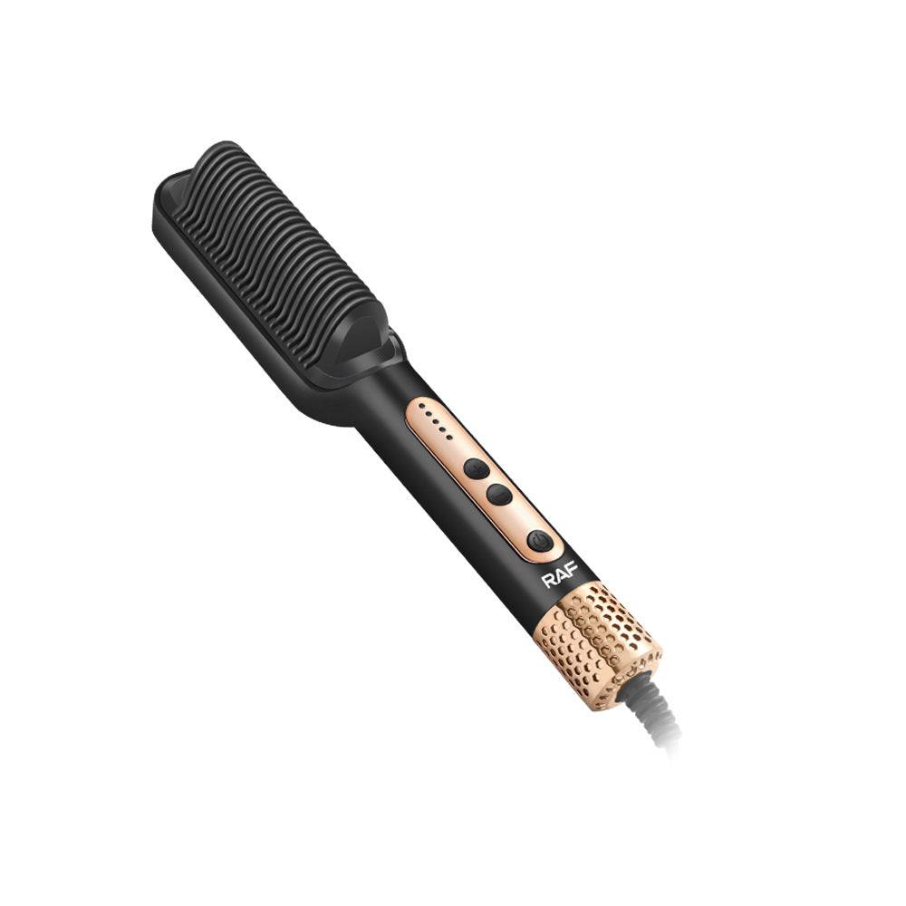 New Product Hair Straightening Comb Negative Ion Non-Damaging Hair Straightening and Curling Dual-Use Electric Curling Iron Hair Straightener  Home Use