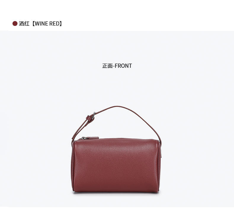 Pencil Case Bag Simple Women's Handbag Niche Versatile Shoulder Bag Light Luxury Fashion Design Crossbody Bag Women's Commuting