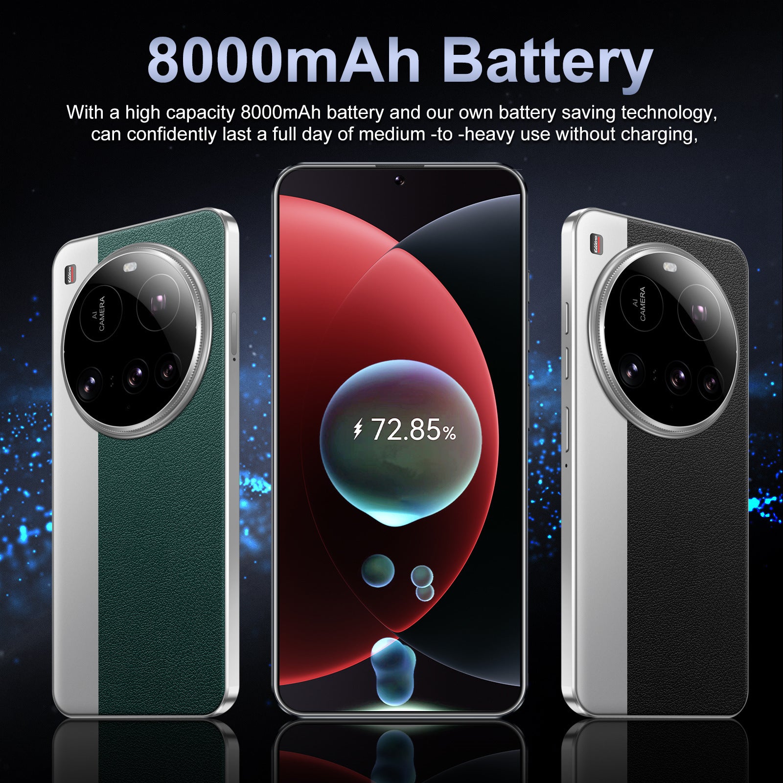 M15 Ultra Mobile Phone7.3Inch Large Screen16+1TB Memory Global All-in-One Machine Directly Shipped from Factory