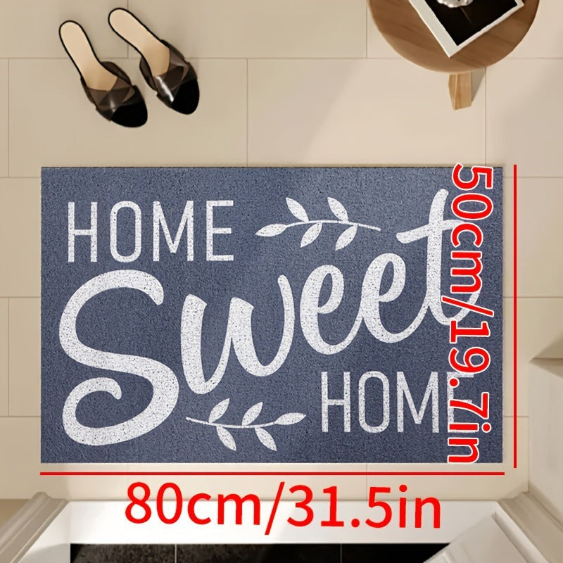 Wholesale Entrance Door Mat Home Entrance Wear-resistant Non-slip Foot Mat Entrance Mud-scraping Dirt-rubbing Silk Loop Mat