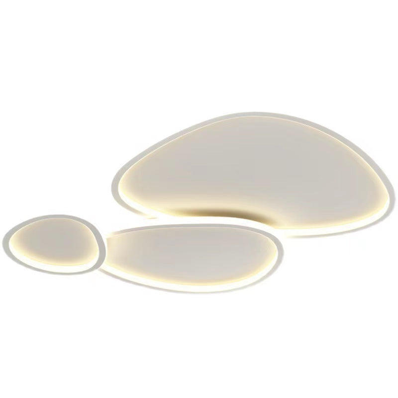 Nordic Minimalist Living Room Ceiling Light Modern Elegant Cobblestone Children's Bedroom Main Light Smart Whole House Lighting Package