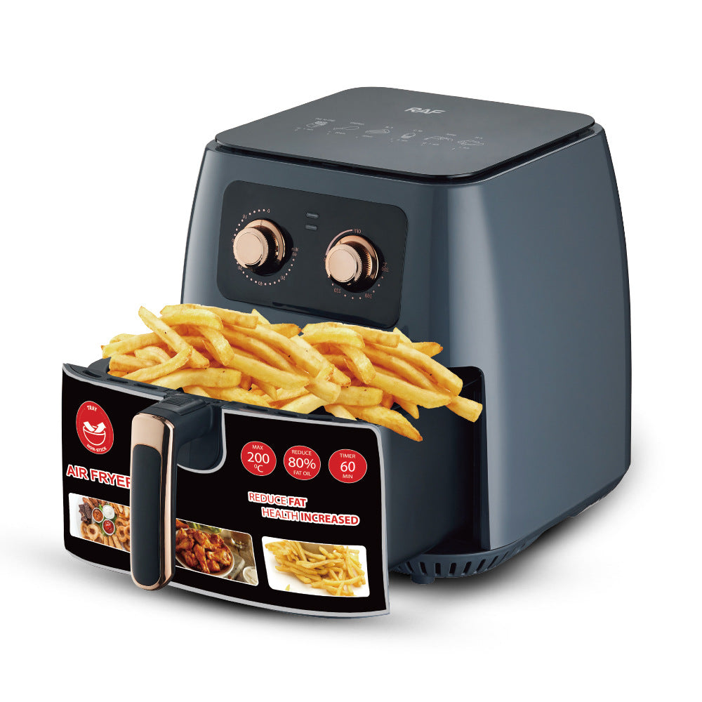 RAF European Standard Wholesale Air Fryer Household Multi-Functional Intelligent French Fries Large Capacity Fully Automatic Fryer