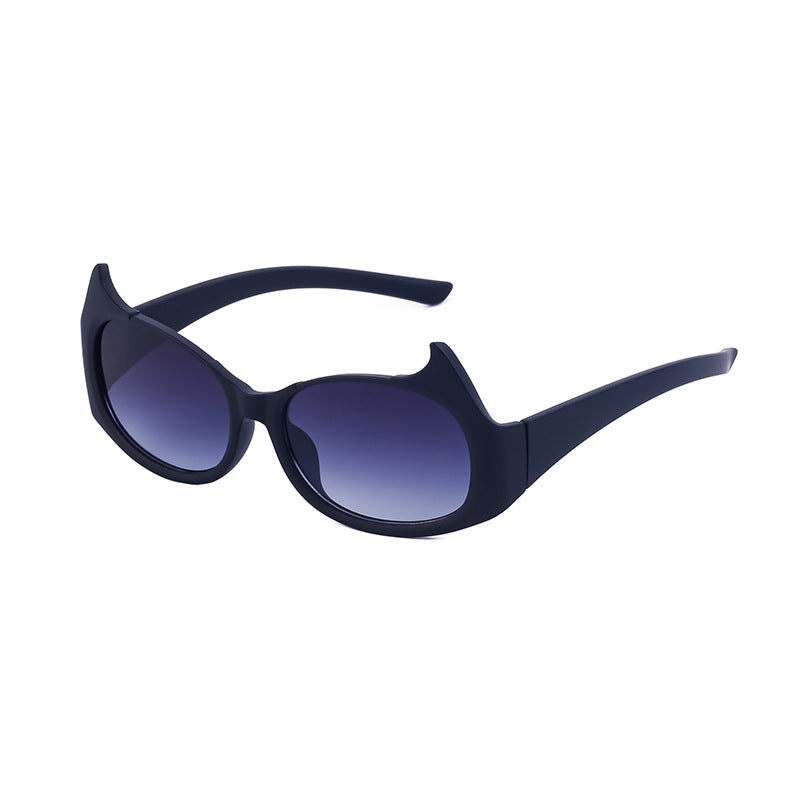 Personality Y2K Cat Eye Sunglasses Women's European and American New Trendy ins Street Style Sunglasses for Men Wholesale