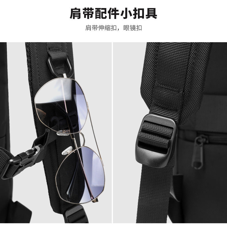 ozuko New Business Backpack Commuting Fashion Student School Bag Casual Waterproof Computer Backpack backpack