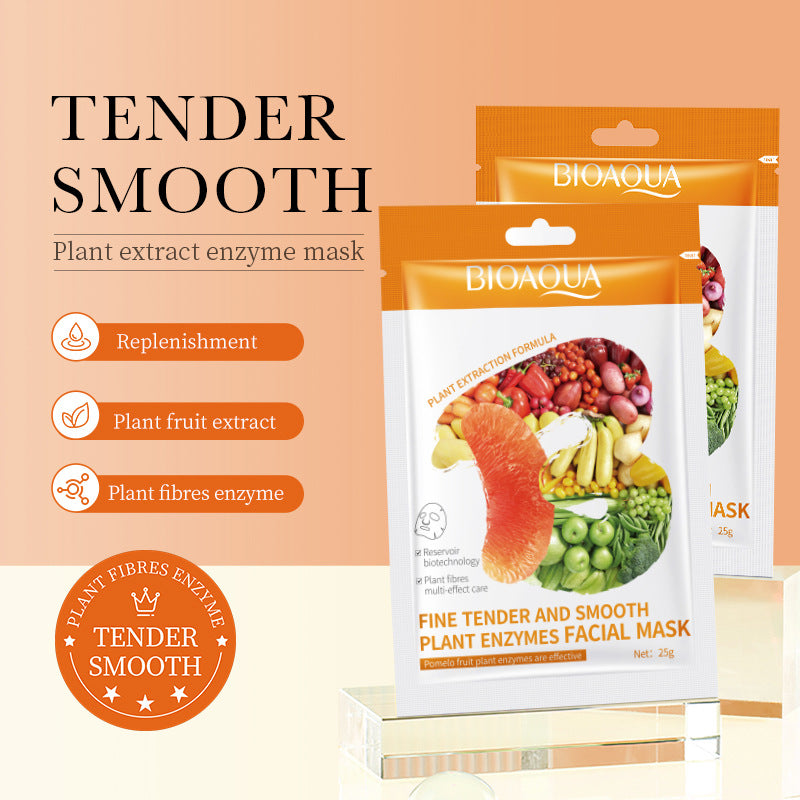 Plant Enzyme Mask25gBIOAOUA Hydrating and Moisturizing Tablets for Cross-Border Wholesale
