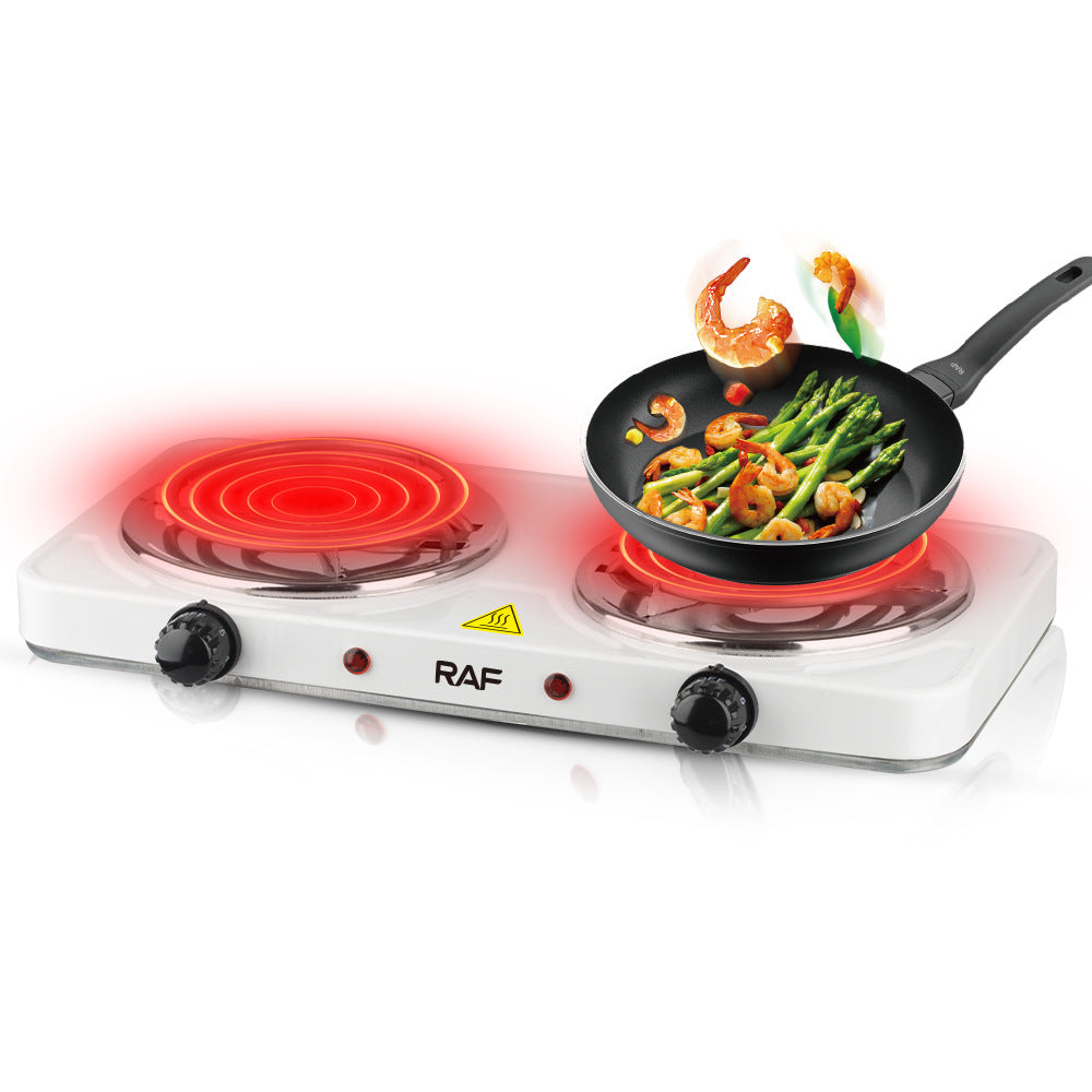 Double-Head Electric Ceramic Stove Small Household Appliance Multi-Functional Cooking Coffee Stove Household Small Electric Stove Wholesale