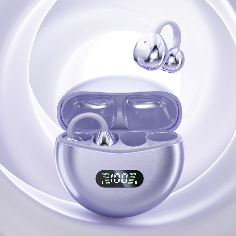 M79Popular AI Smart Translation Bluetooth Earbuds Clip-on High-Quality Bone Conduction Wireless Bluetooth Earbuds