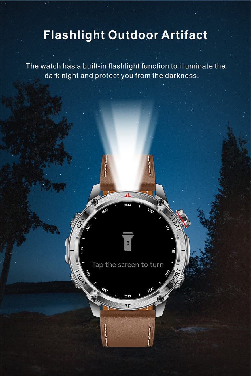 W10 Pro Smart Watch Bluetooth Call True Heart Rate Step Sleep IP68Deep Waterproof GPS Positioning and Three-Proof