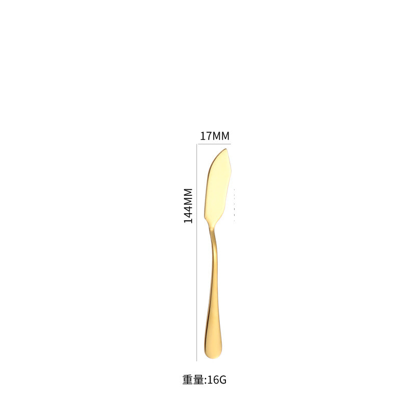 1010Stainless Steel Public Tableware Salad Dessert Spoon Fork Hotel Restaurant Self-service Spoon Fork Set