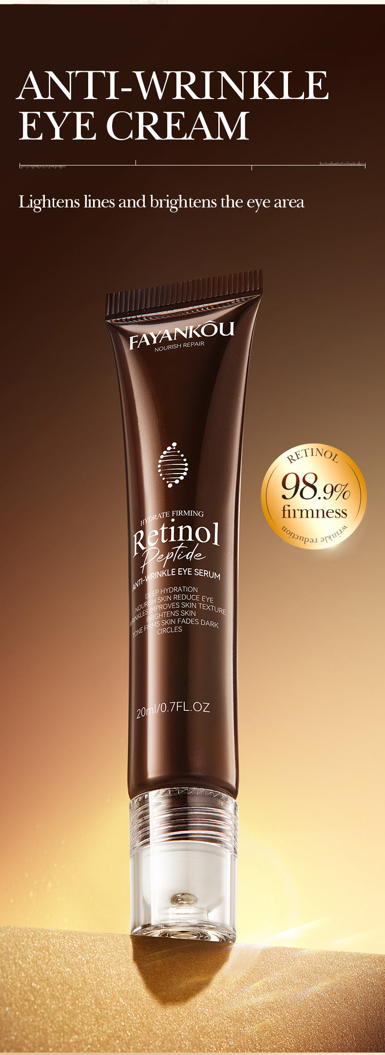 Retinol Peptide Skincare Series  FAYANKOU Amino Acid Facial Cleanser  Wholesale