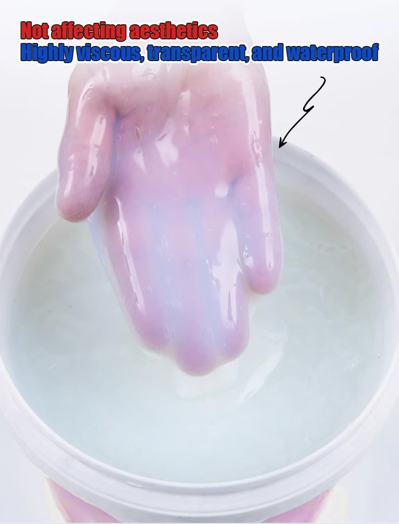 Transparent Waterproof Adhesive Roof Exterior Wall Window Sill Waterproof Leak Repair Coating Pure Acrylic Glue