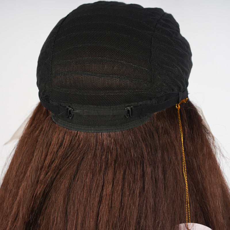 Wig Fluffy Headband Hairband Magic Tape Wig Headband African Wig Long Wig Headband Versatile