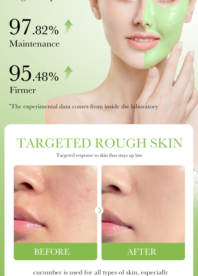 Cleansing Mask BIOAOUA Cucumber Pore Cleansing Smear-On Portable Mud Mask   Wholesale
