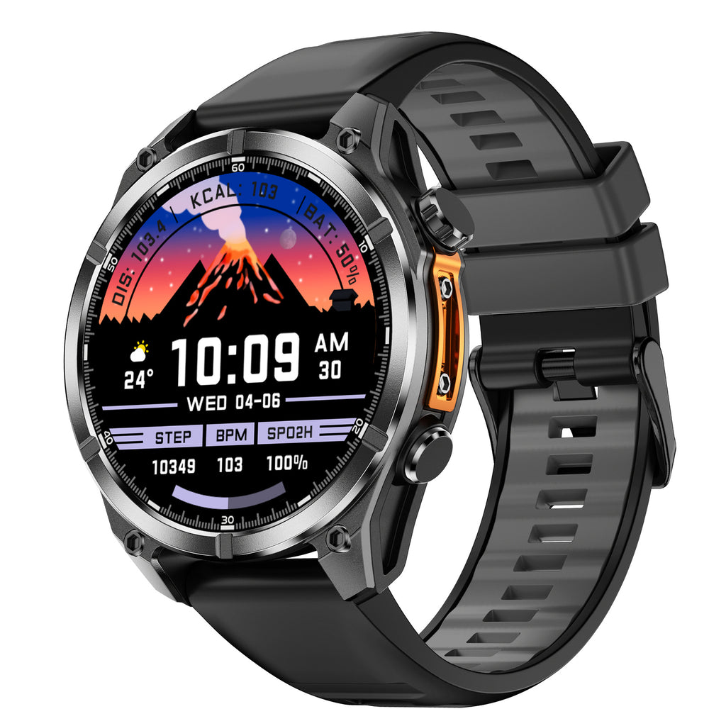 HD300Smart Watch Bluetooth Call Heart Rate Monitor Pedometer Sleep Altitude Barometric Pressure Depth Waterproof Sports Three-Proof