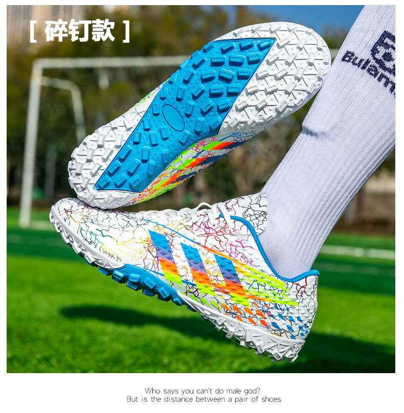 New professional football shoes for men and women AG Spike TF Broken Nail Youth Student Grassland Competition Training Shoes