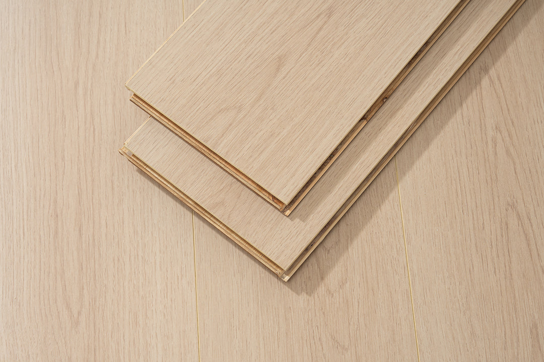 JX801 Diamond Coating Full Birch Multi-layer Core Oak Grain Clicklock Engineered Flooring