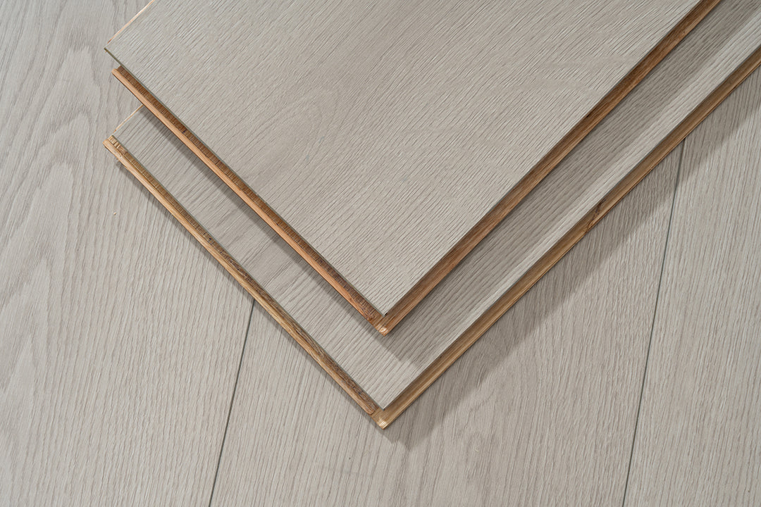 JX803 Diamond Coating Full Birch Multi-layer Core Oak Grain Clicklock Engineered Flooring