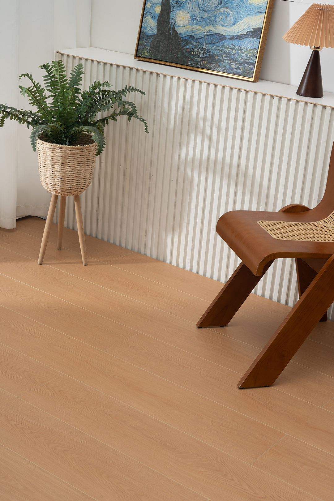 JX806 Diamond Coating Full Birch Multi-layer Core Oak Grain Clicklock Engineered Flooring