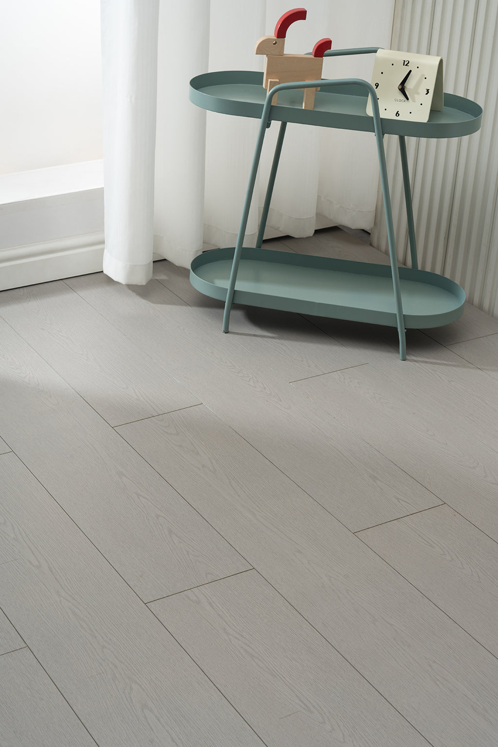JX807 Diamond Coating Full Birch Multi-layer Core Oak Grain Clicklock Engineered Flooring