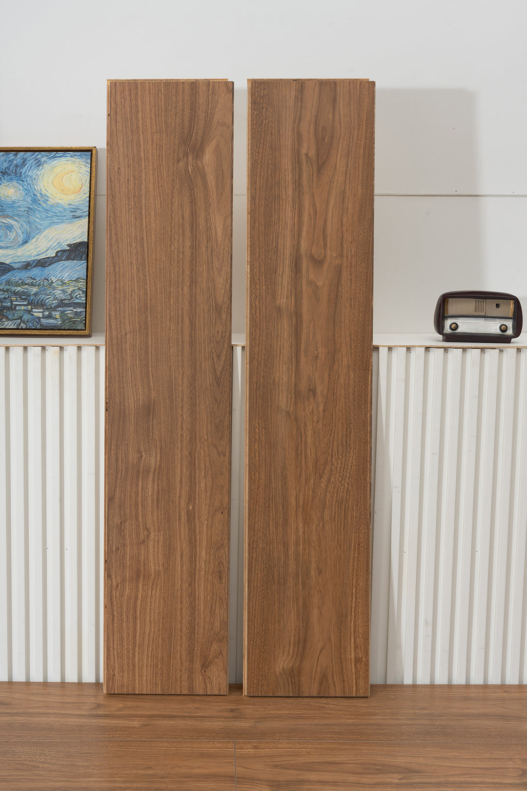 JX8200 Diamond Coating Full Birch Multi-layer Core Oak Grain Clicklock Engineered Flooring