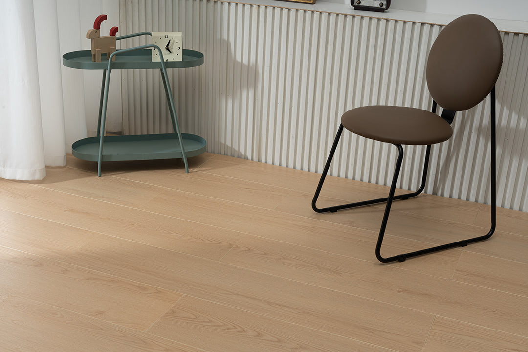 JX8201 Diamond Coating Full Birch Multi-layer Core Oak Grain Clicklock Engineered Flooring