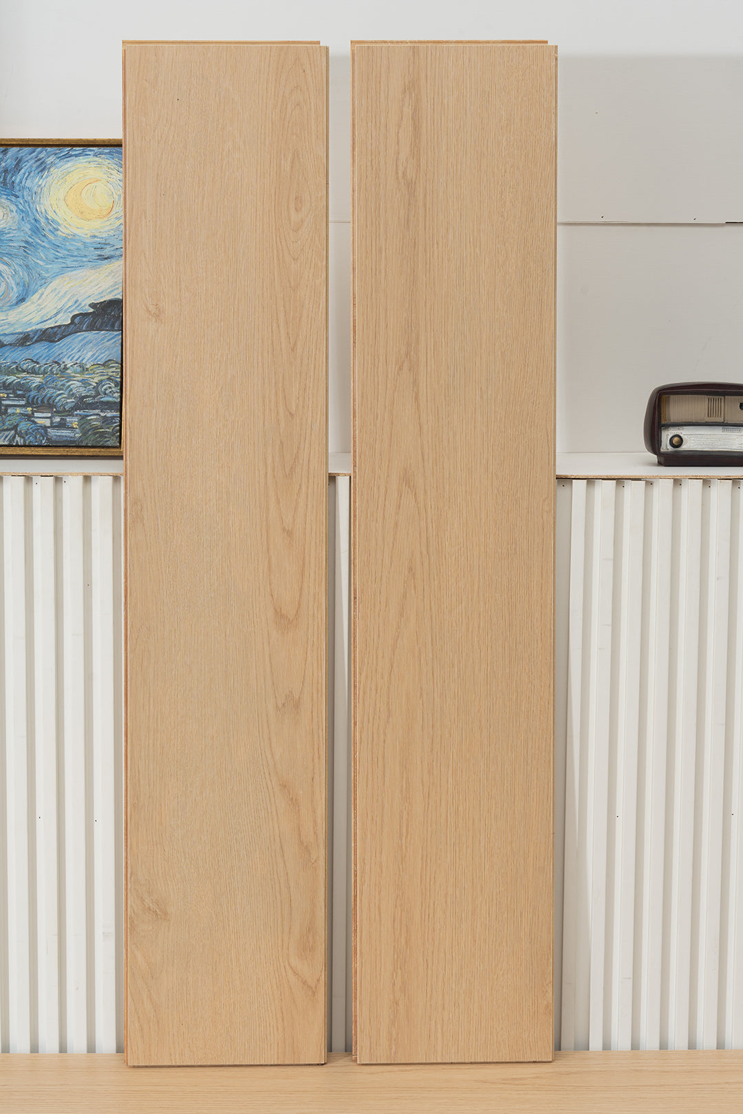 JX8201 Diamond Coating Full Birch Multi-layer Core Oak Grain Clicklock Engineered Flooring