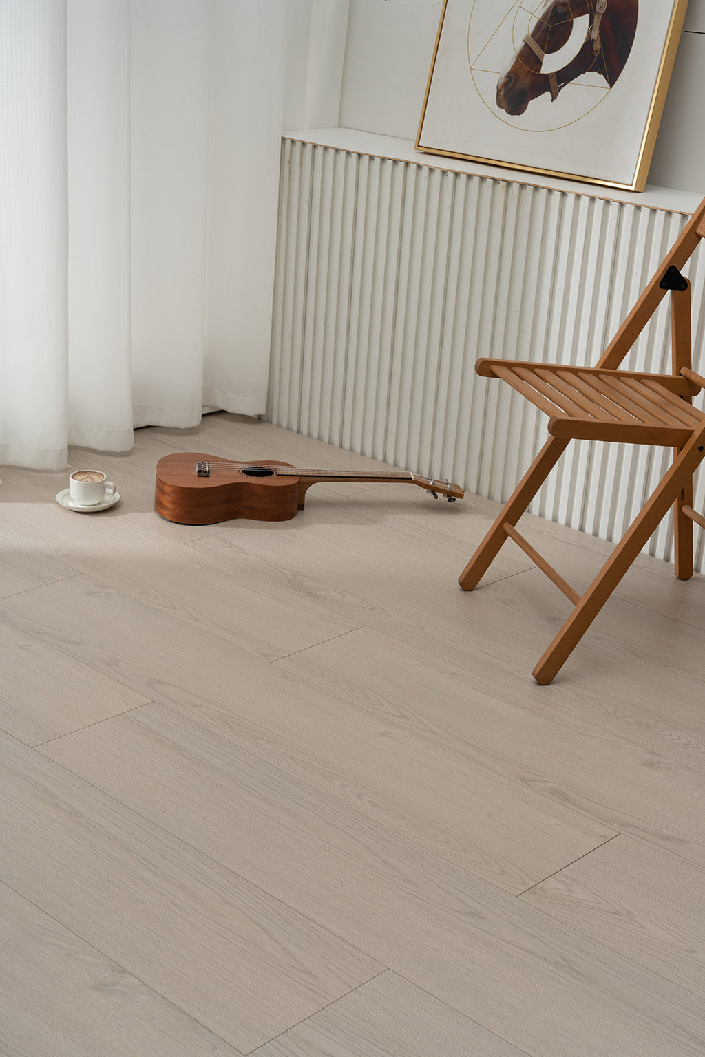 JX8203 Diamond Coating Full Birch Multi-layer Core Oak Grain Clicklock Engineered Flooring