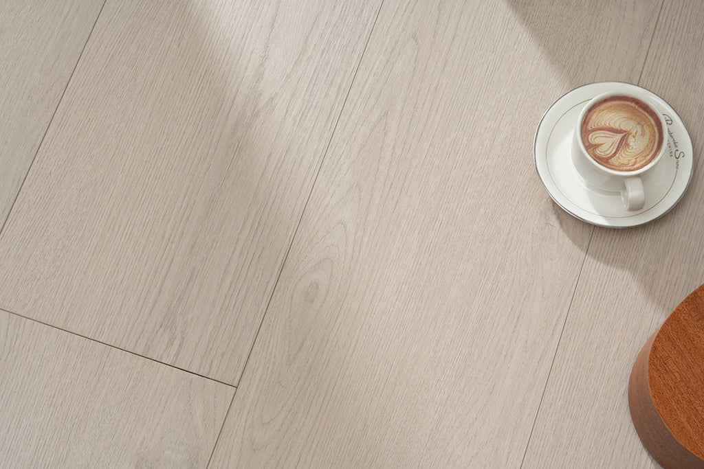 JX8203 Diamond Coating Full Birch Multi-layer Core Oak Grain Clicklock Engineered Flooring