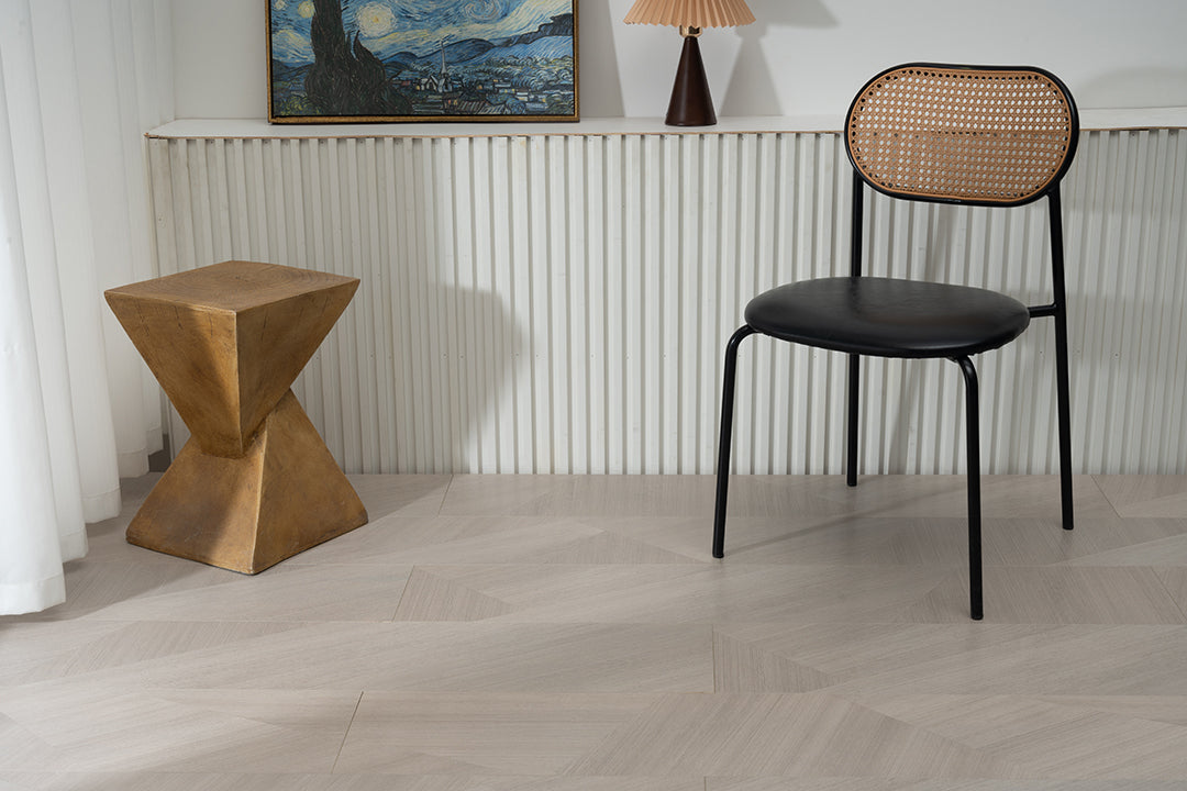 JX8204 Diamond Coating Full Birch Multi-layer Core Oak Grain Clicklock Engineered Flooring