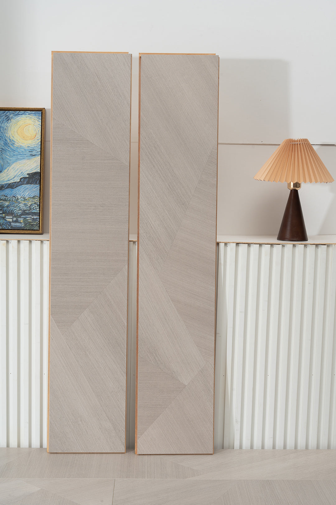 JX8204 Diamond Coating Full Birch Multi-layer Core Oak Grain Clicklock Engineered Flooring