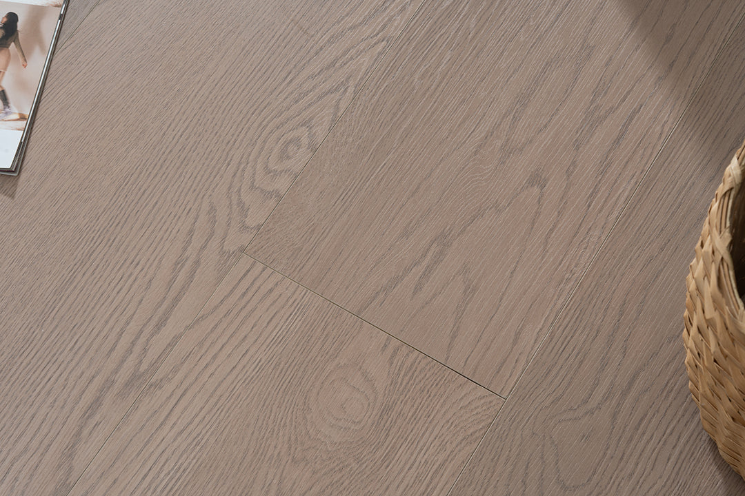 JX8208 Diamond Coating Full Birch Multi-layer Core Oak Grain Clicklock Engineered Flooring